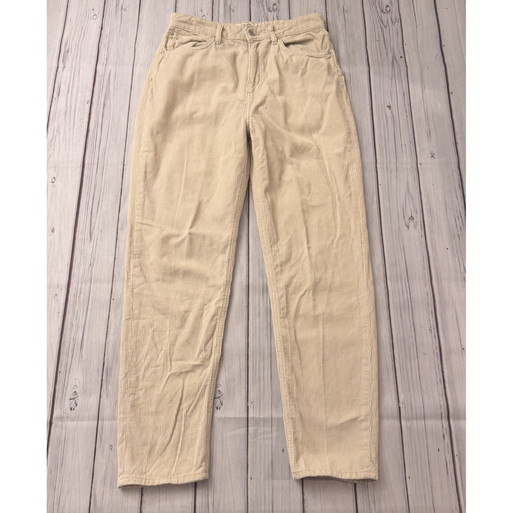 Free People Corduroy Pants Beige Womens 30 Women's Inseam 28"